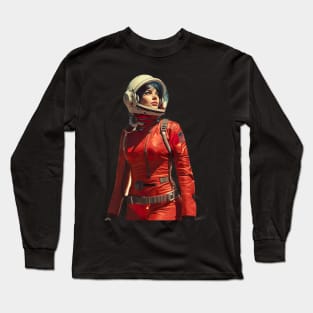 Exploring the Cosmos - Astronaut Space Exploration Long Sleeve T-Shirt